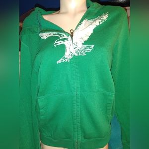 American Eagle Classic Fit Zip up Hoodie-adult size Medium